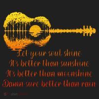 Let Your Soul Shine Its Better Than Sunshine Quote Beanie thumb 2
