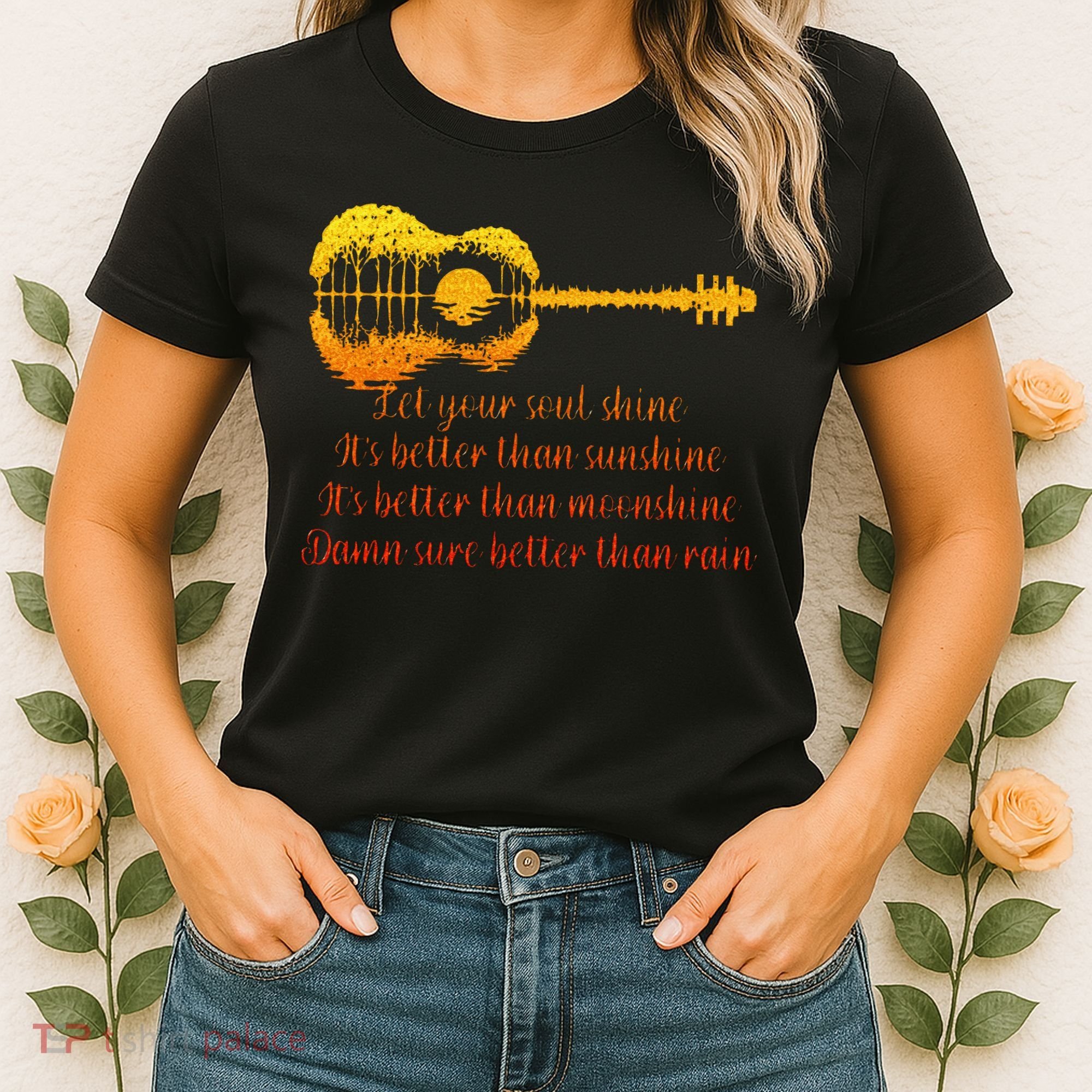 Let Your Soul Shine Its Better Than Sunshine Quote Women's T-Shirt