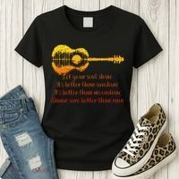 Let Your Soul Shine Its Better Than Sunshine Quote Women's T-Shirt thumb 3