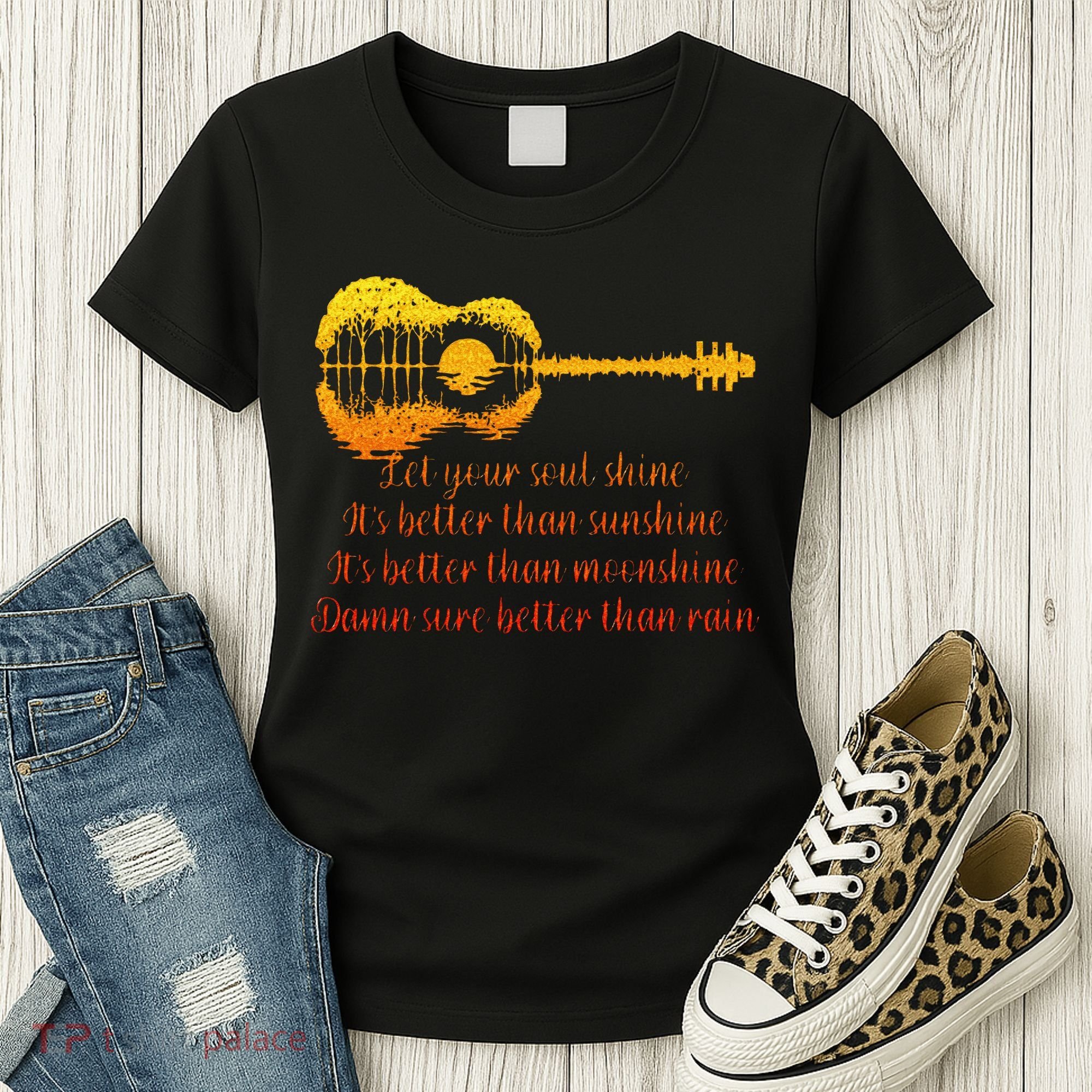 Let Your Soul Shine Its Better Than Sunshine Quote Women's T-Shirt