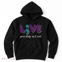 Live Your Story Isn't Over Suicide Prevention Awareness Hoodie thumb 0