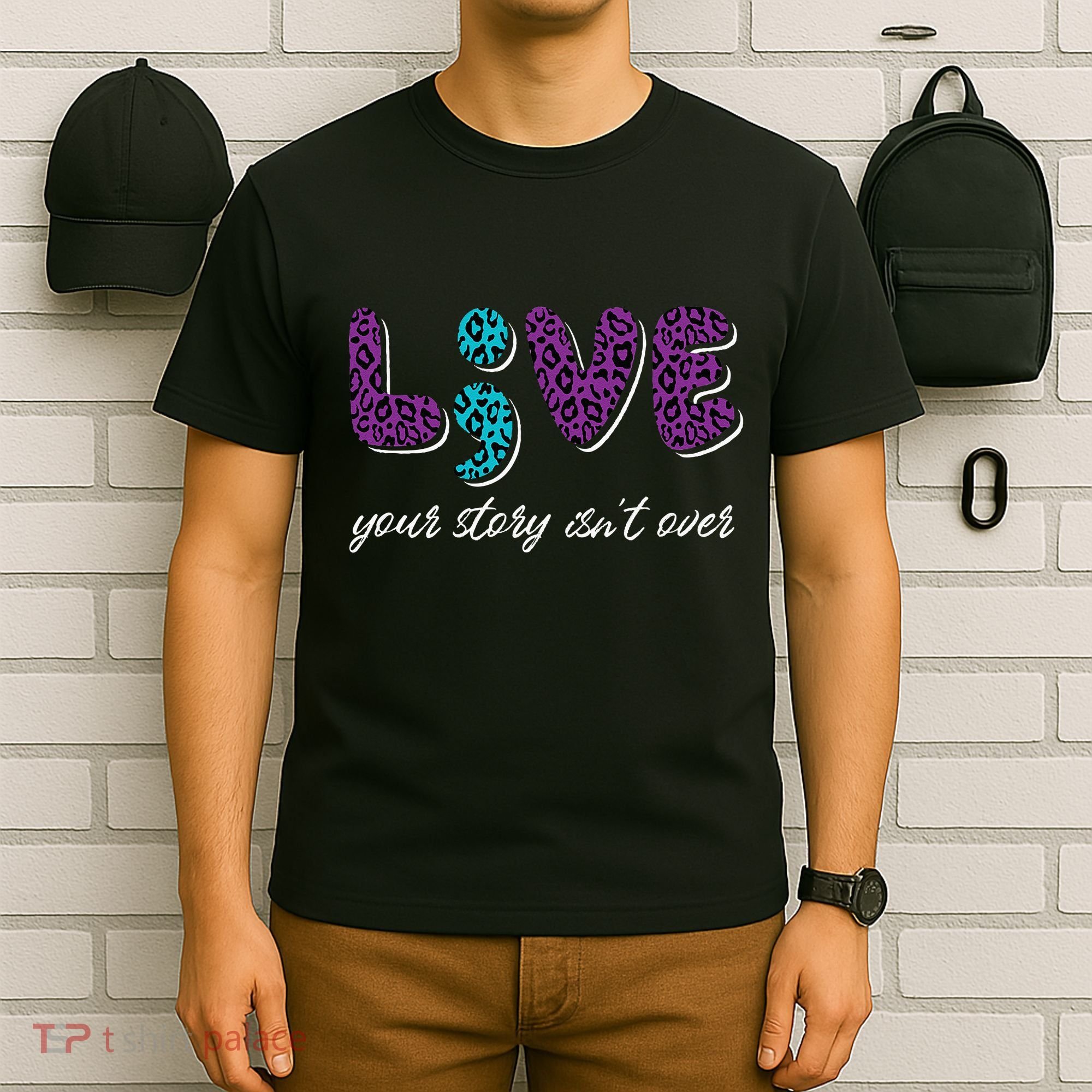Live Your Story Isn't Over Suicide Prevention Awareness T-Shirt