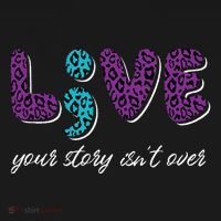 Live Your Story Isn't Over Suicide Prevention Awareness Women's Hoodie thumb 2