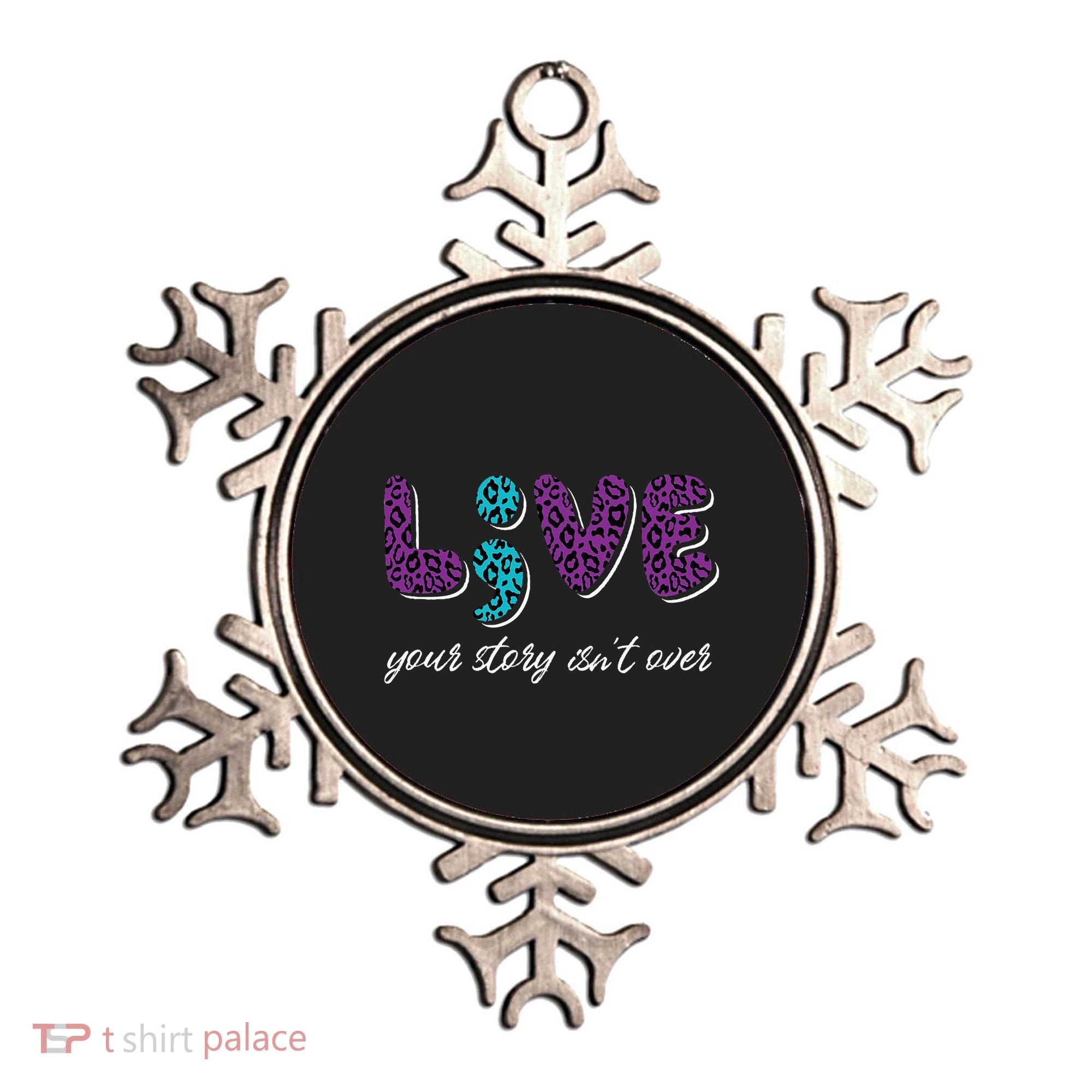 Live Your Story Isn't Over Suicide Prevention Awareness Ornament