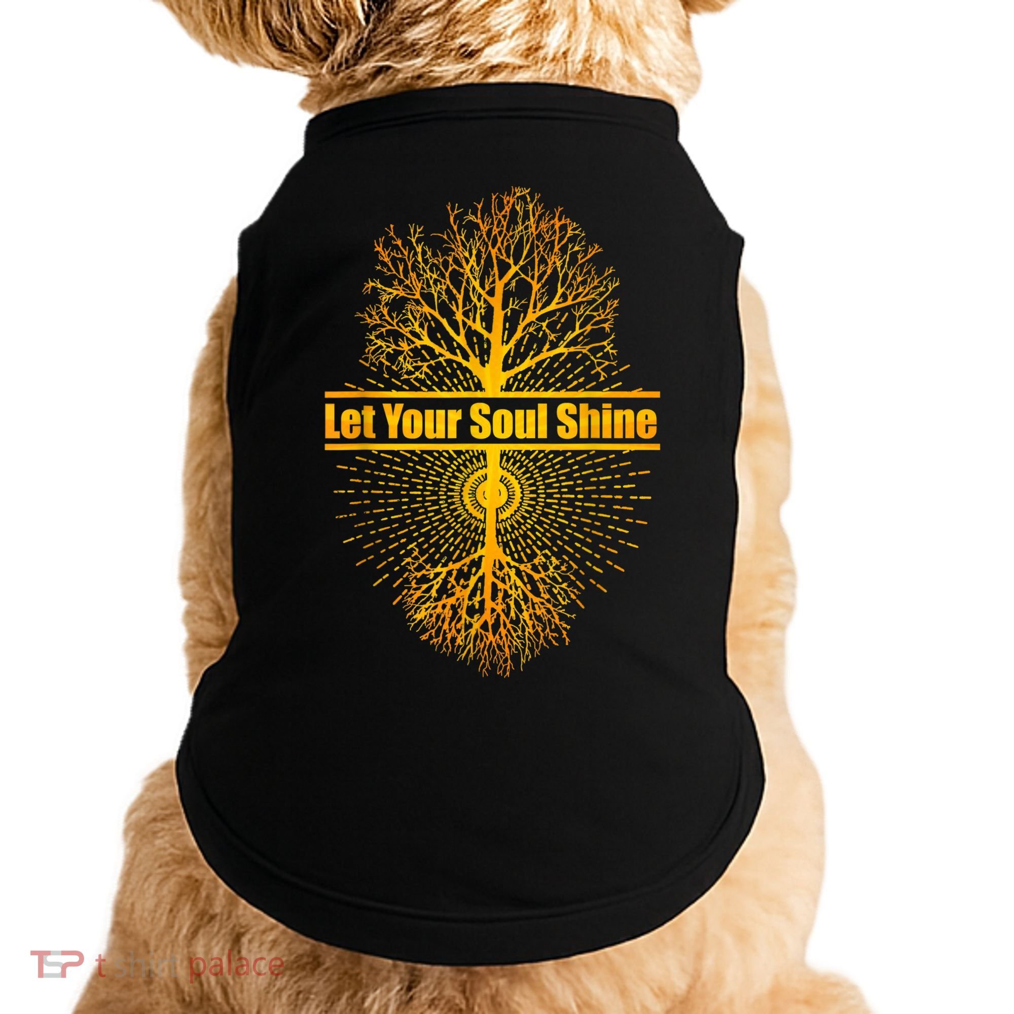 Let Your Soul Shine Tree Of Life Doggie Tank