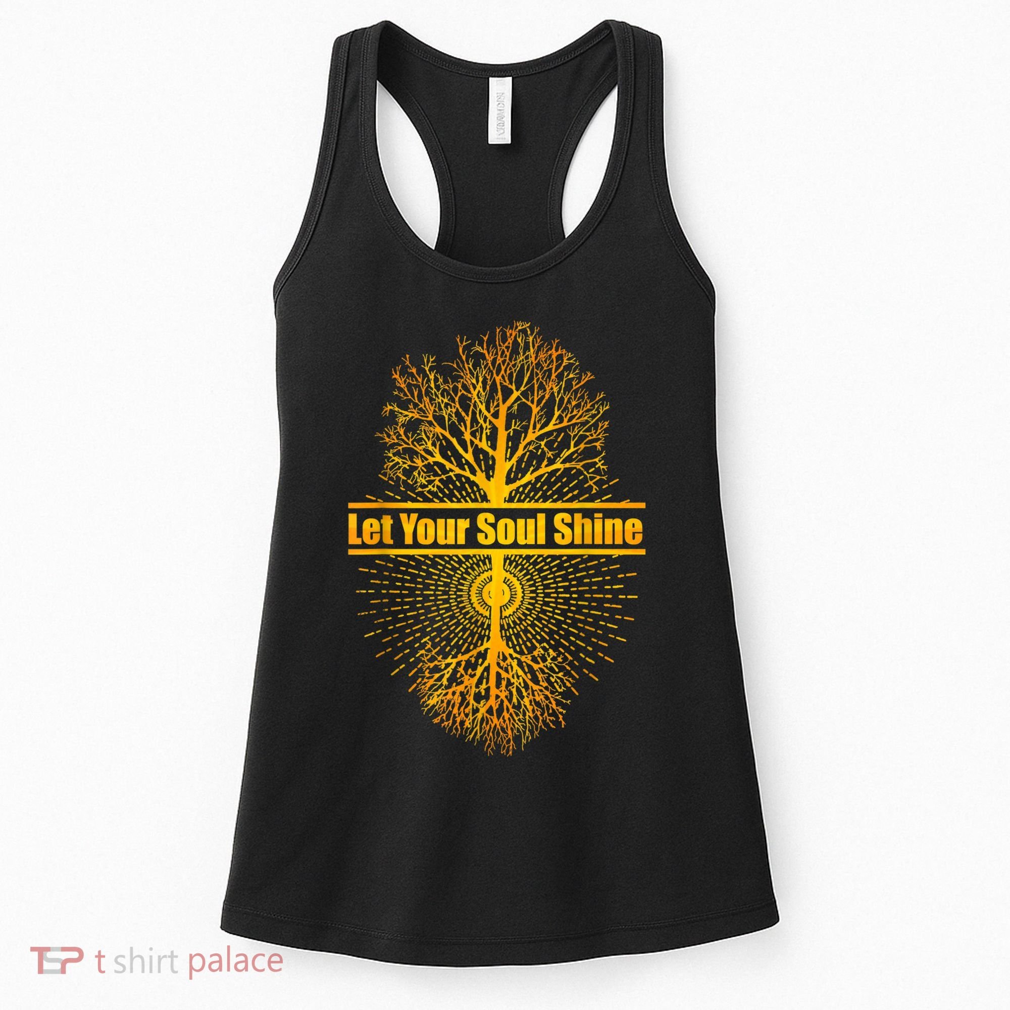 Let Your Soul Shine Tree Of Life Women's Tank Top