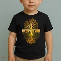 Let Your Soul Shine Tree Of Life Toddler T-Shirt thumb 2