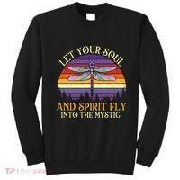Let Your Soul And Spirit Fly Into The Mystic Dragonfly Lover Sweatshirt thumb 0