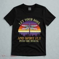 Let Your Soul And Spirit Fly Into The Mystic Dragonfly Lover T-Shirt thumb 5