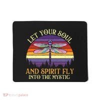 Let Your Soul And Spirit Fly Into The Mystic Dragonfly Lover Mousepad thumb 0