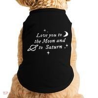 Love You To The Moon & Saturn Doggie Tank thumb 0