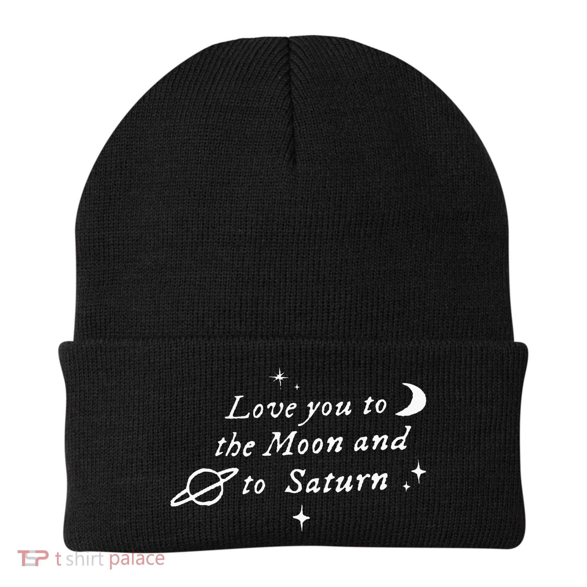 Love You To The Moon & Saturn Beanie