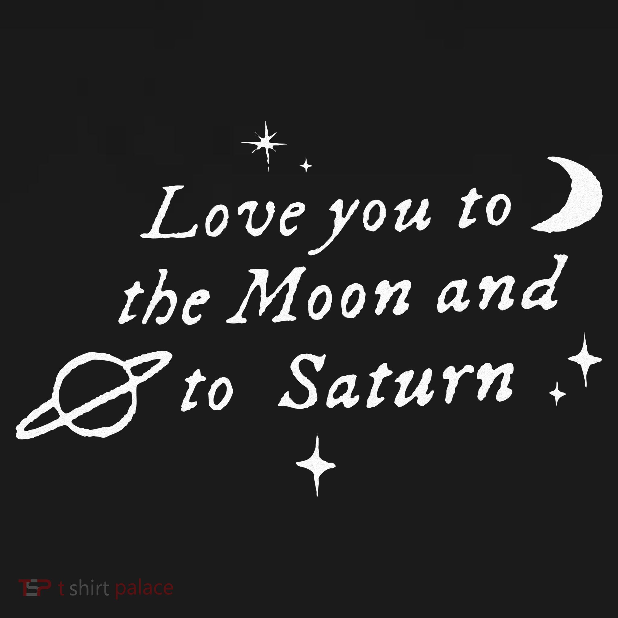 Love You To The Moon & Saturn Women's Hoodie