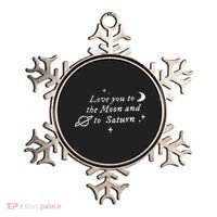 Love You To The Moon & Saturn Ornament thumb 0