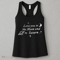 Love You To The Moon & Saturn Women's Tank Top thumb 3