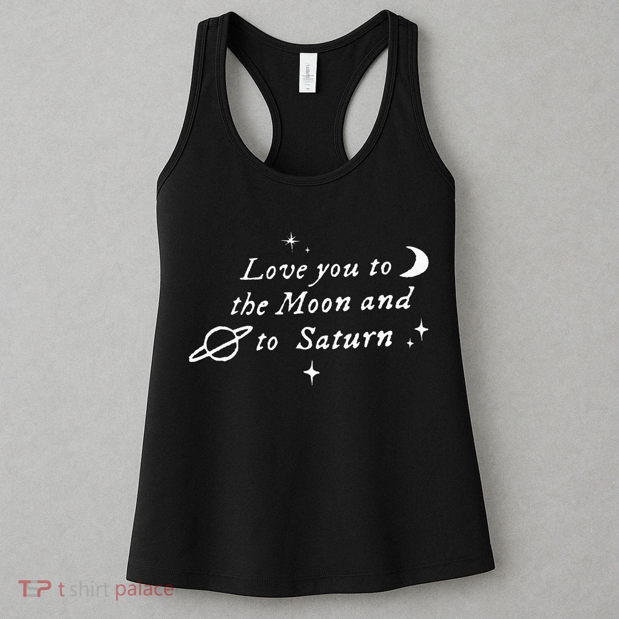 Love You To The Moon & Saturn Women's Tank Top