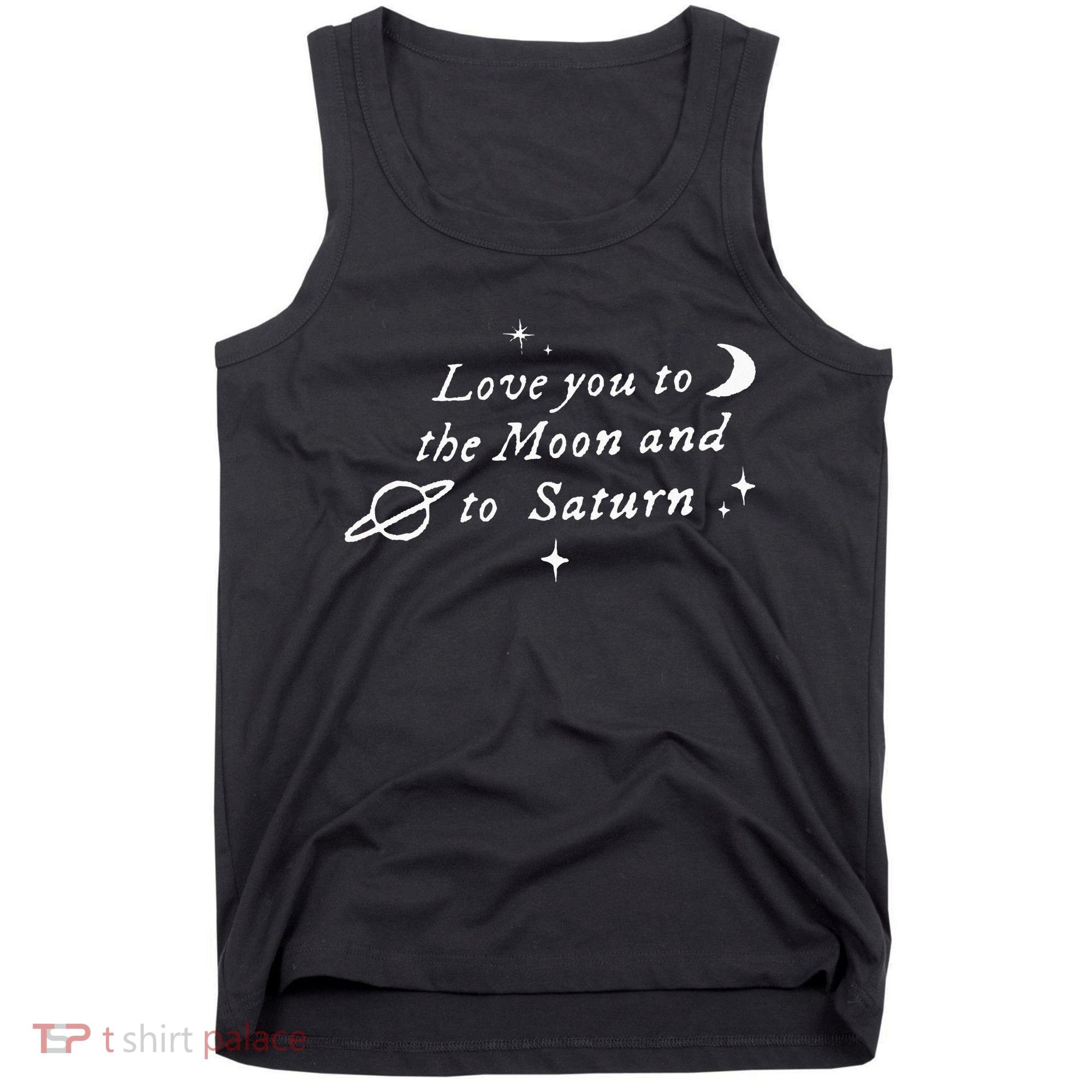 Love You To The Moon & Saturn Tank Top