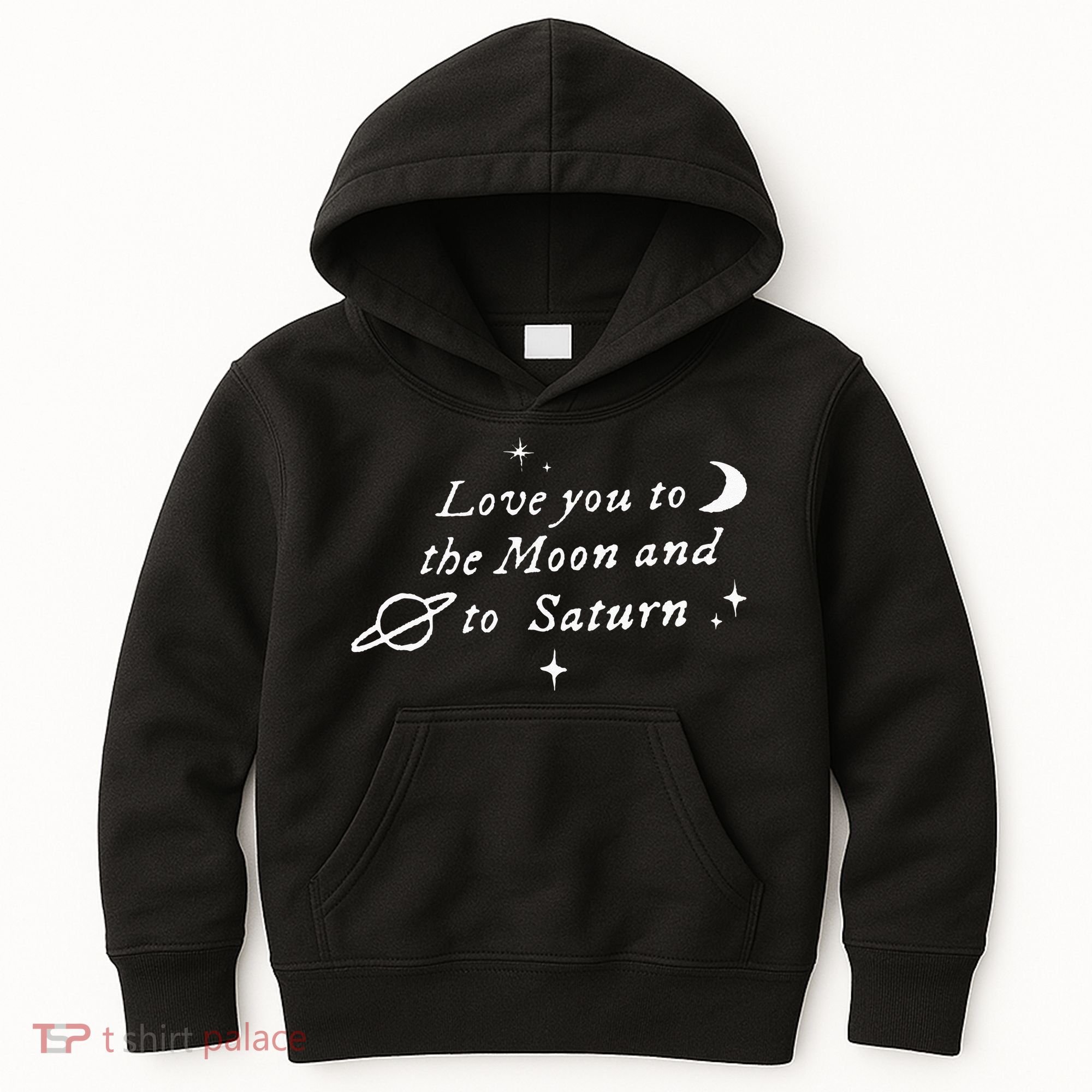 Love You To The Moon & Saturn Kids Hoodie