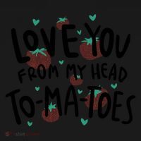 Love You Tomatoes Funny Toddler Hoodie thumb 2