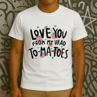Love You Tomatoes Funny T-Shirt thumb 3