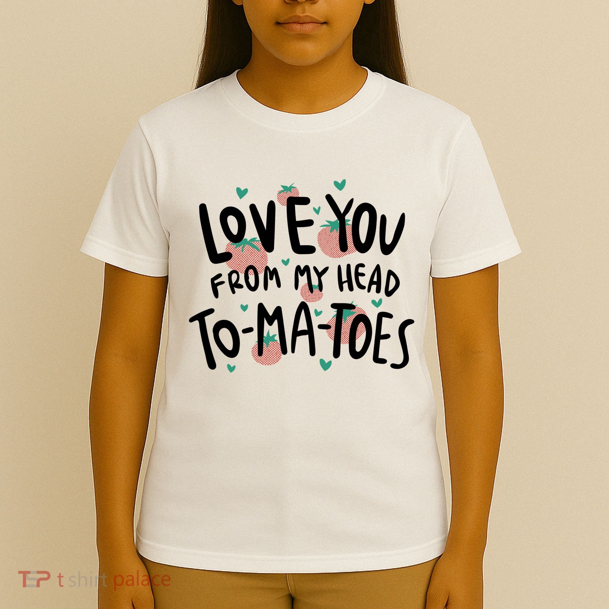 Love You Tomatoes Funny T-Shirt