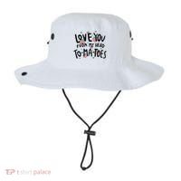 Love You Tomatoes Funny Bucket Hat thumb 0