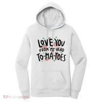Love You Tomatoes Funny Women's Hoodie thumb 0