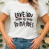 Love You Tomatoes Funny Women's T-Shirt thumb 2