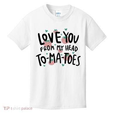 Love You Tomatoes Funny Kids T-Shirt