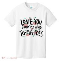 Love You Tomatoes Funny Kids T-Shirt thumb 0