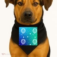 Leo Zodiac Astrology USA-Made Doggie Bandana thumb 1