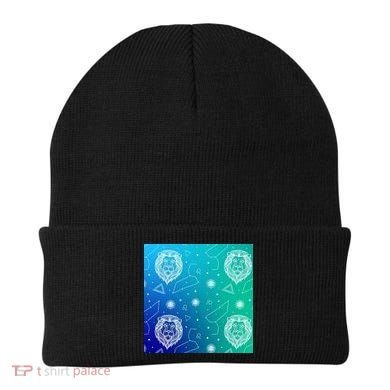 Leo Zodiac Astrology Beanie