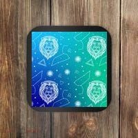 Leo Zodiac Astrology Coaster thumb 0