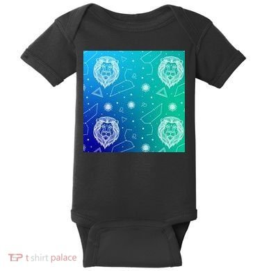 Leo Zodiac Astrology Baby Bodysuit
