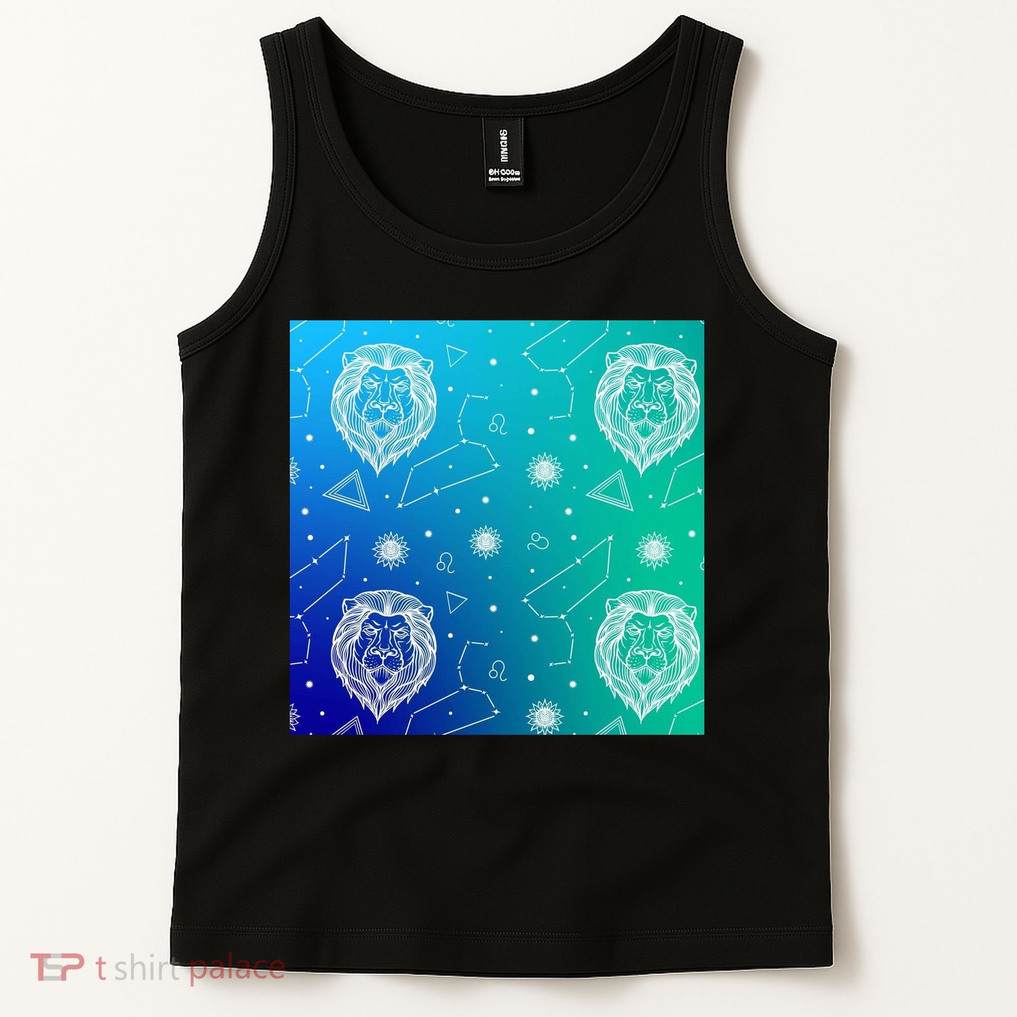 Leo Zodiac Astrology Tank Top