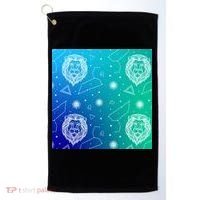 Leo Zodiac Astrology Golf Towel thumb 0