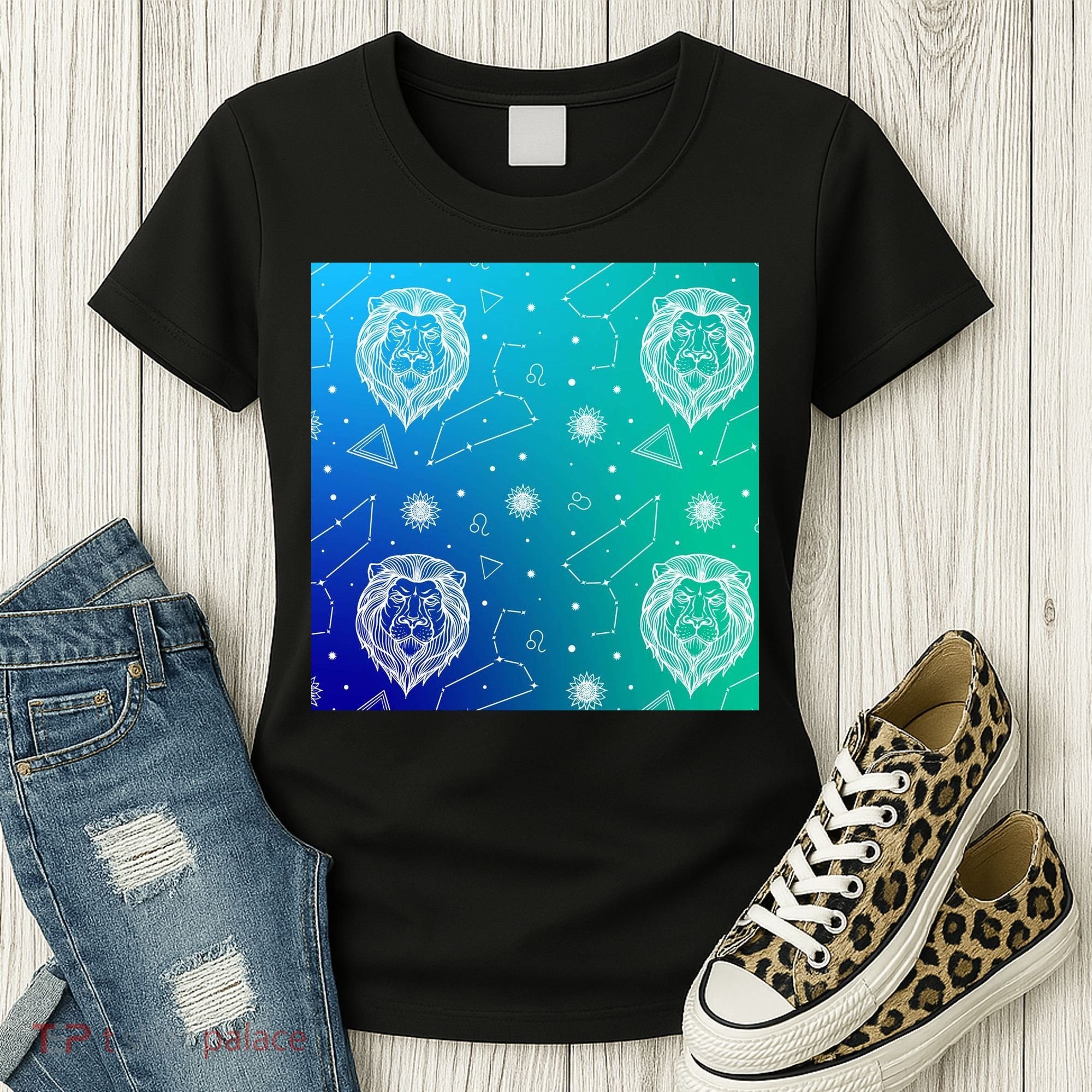 Leo Zodiac Astrology Women's T-Shirt