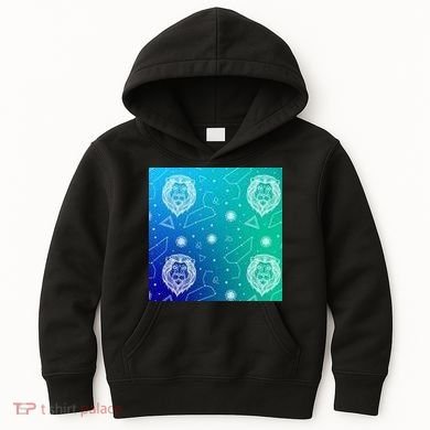 Leo Zodiac Astrology Kids Hoodie