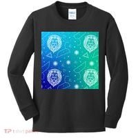 Leo Zodiac Astrology Kids Long Sleeve Shirt thumb 0
