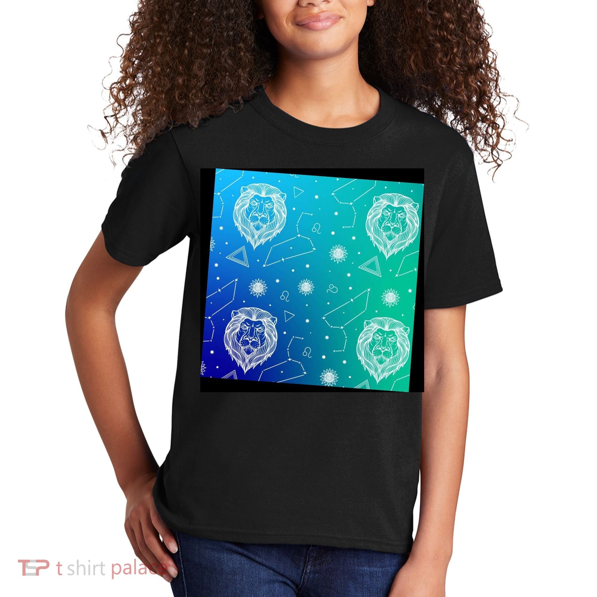 Leo Zodiac Astrology Kids T-Shirt