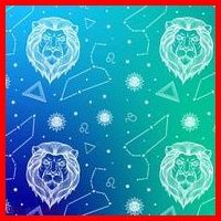 Leo Zodiac Astrology Santa Hat thumb 1