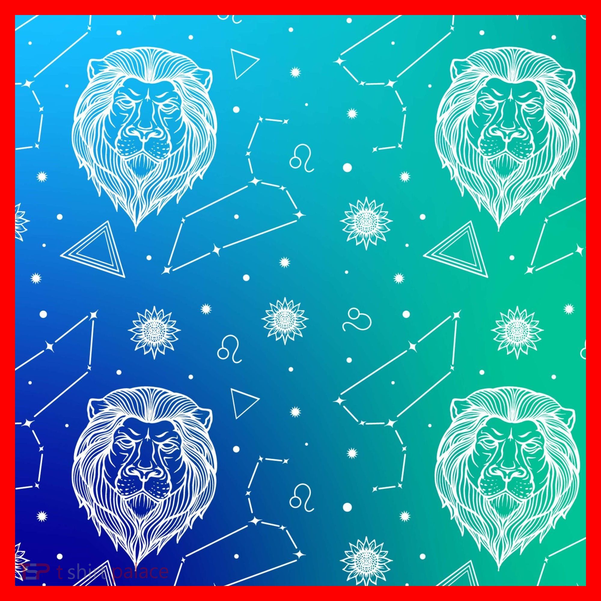Leo Zodiac Astrology Santa Hat