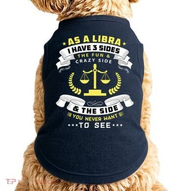 Libra Zodiac Birthday Horoscope Sign Libra Doggie Tank