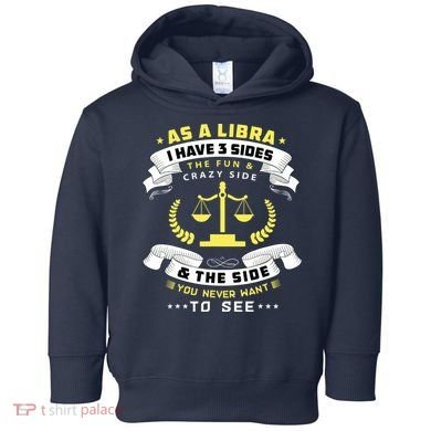 Libra Zodiac Birthday Horoscope Sign Libra Toddler Hoodie