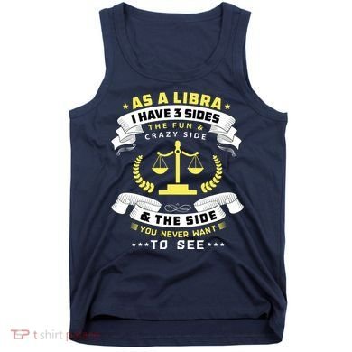 Libra Zodiac Birthday Horoscope Sign Libra Tank Top