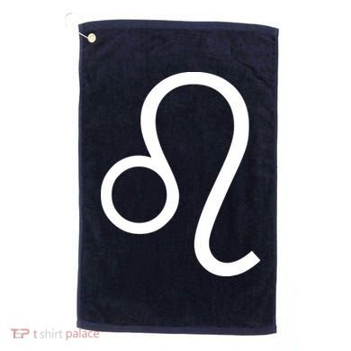 Leo Zodiac Golf Towel