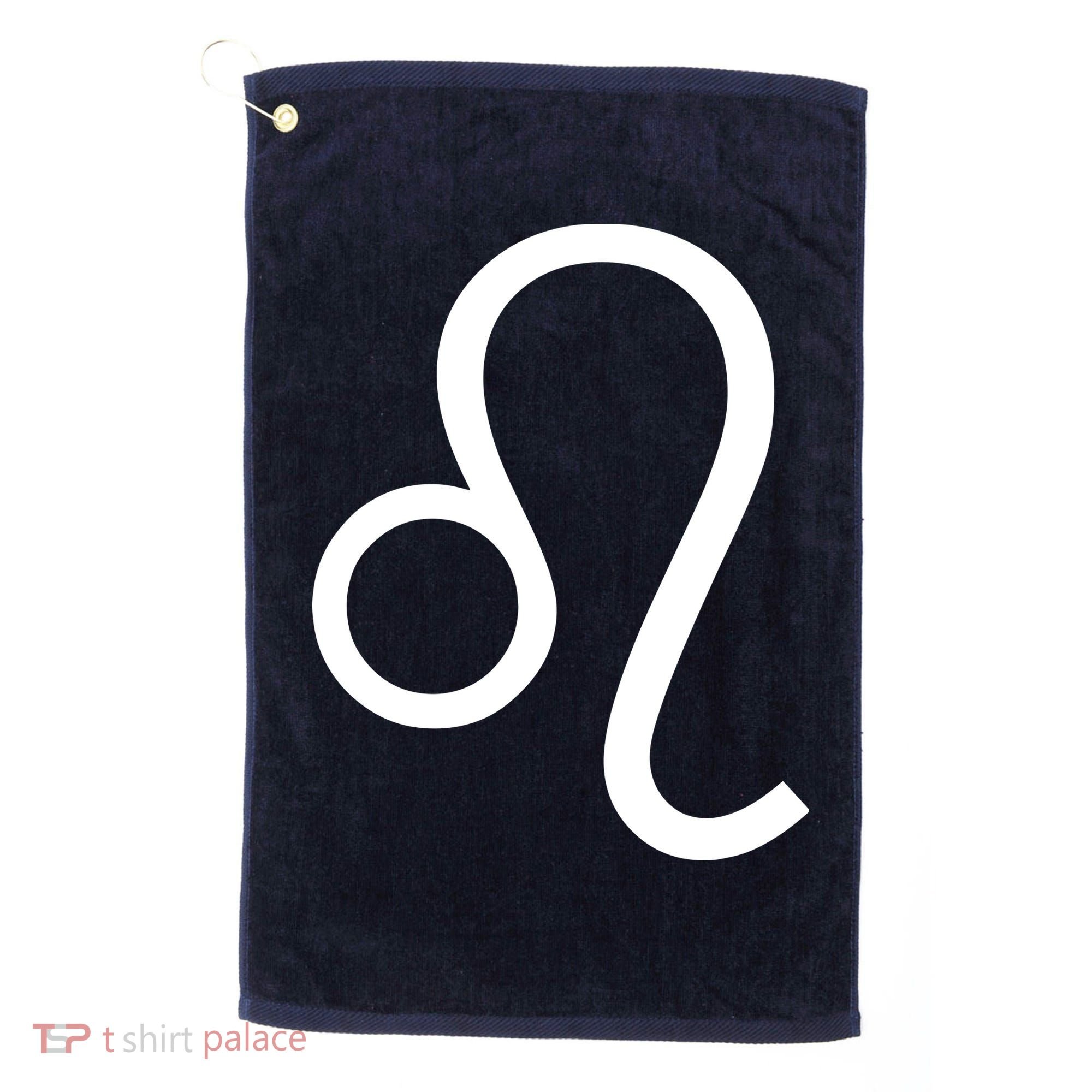 Leo Zodiac Golf Towel