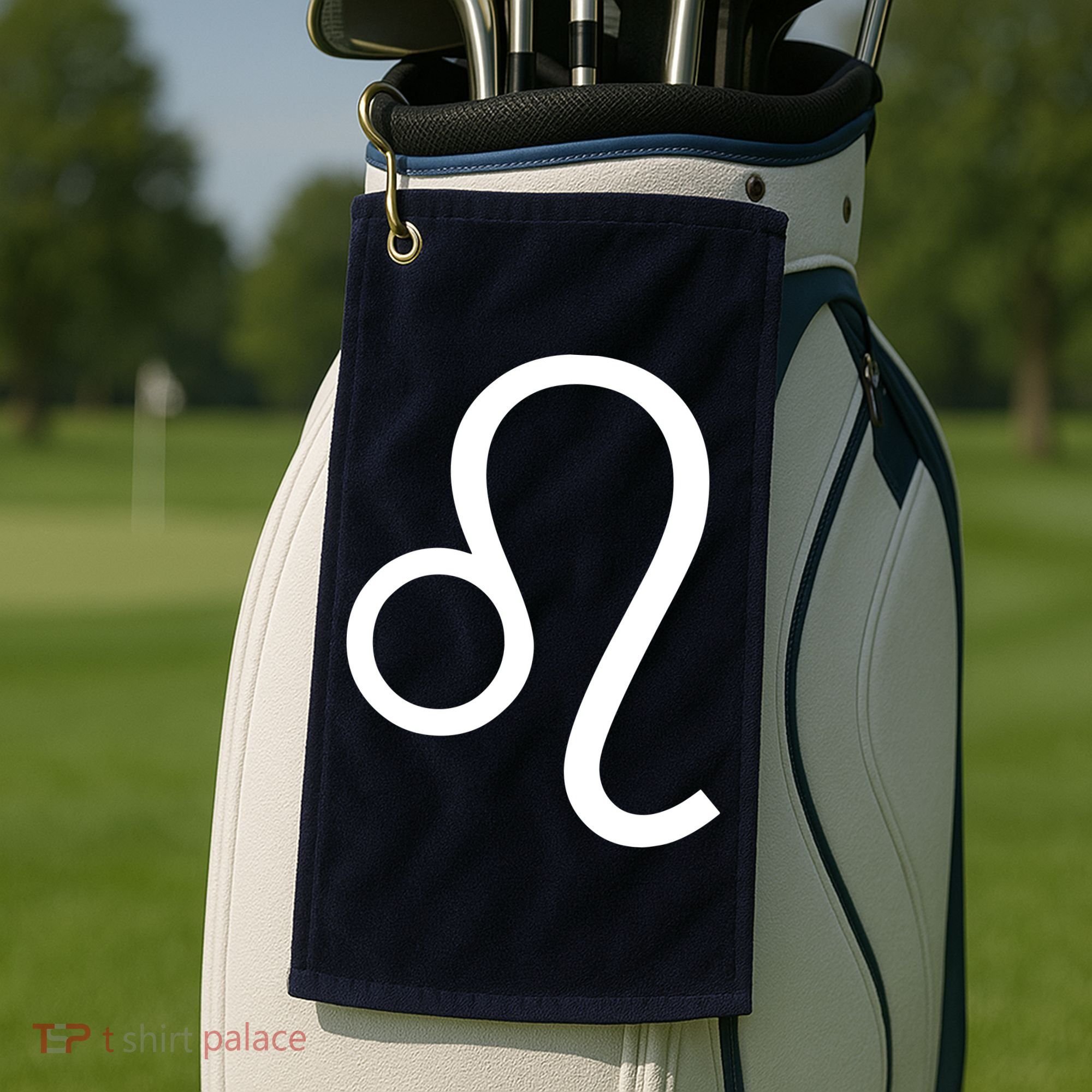 Leo Zodiac Golf Towel