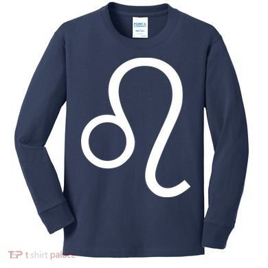 Leo Zodiac Kids Long Sleeve Shirt