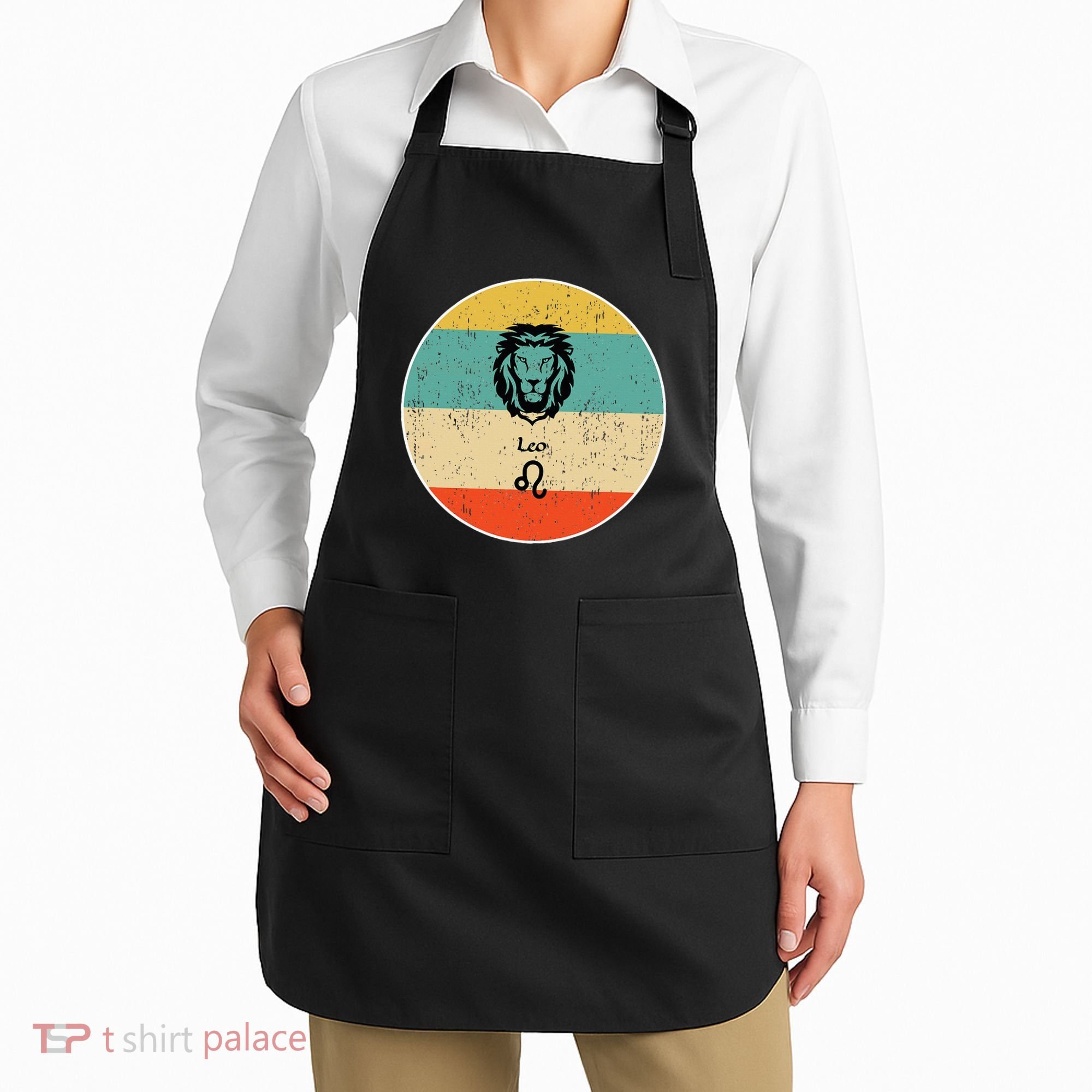 Leo Zodiac Apron